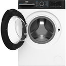 Beko BM3WFU41041B - Wasmachine - 10 kg - 1400 RPM - Zwart/Wit