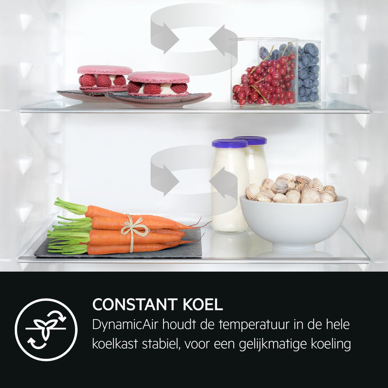 AEG ORC7P361CX - 7000 serie - UltraFresh+ - Koel-vriescombinatie