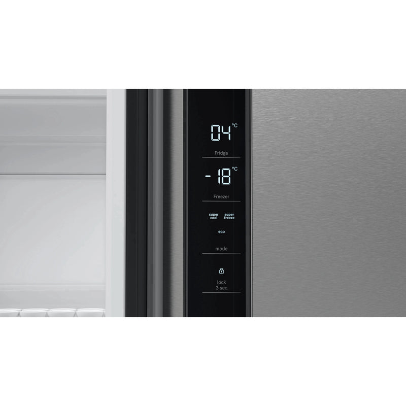 Bosch KFN96VPEA - Serie 4 - Amerikaanse koelkast - Inox