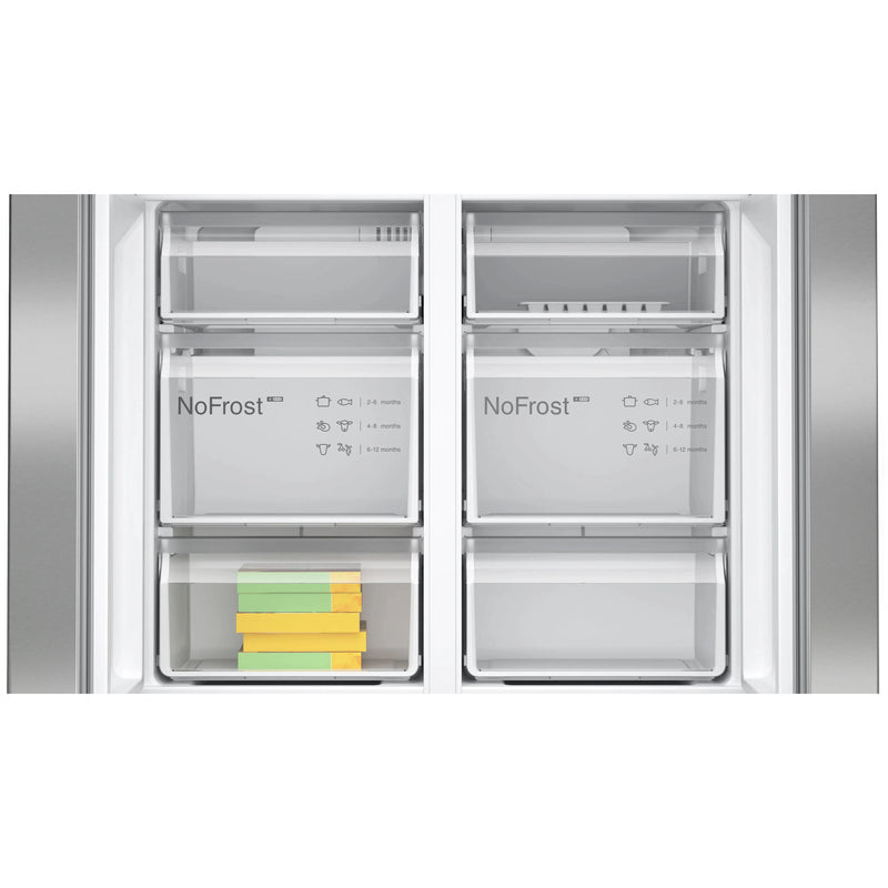 Bosch KFN96VPEA - Serie 4 - Amerikaanse koelkast - Inox