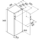 Liebherr Ke 2834-26 - Koelkast - Wit