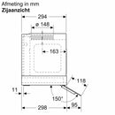 Bosch DBB67AM60 - Serie 6 - Geïntegreerde design Afzuigpkap - 60 cm - zwart glas - Zwart