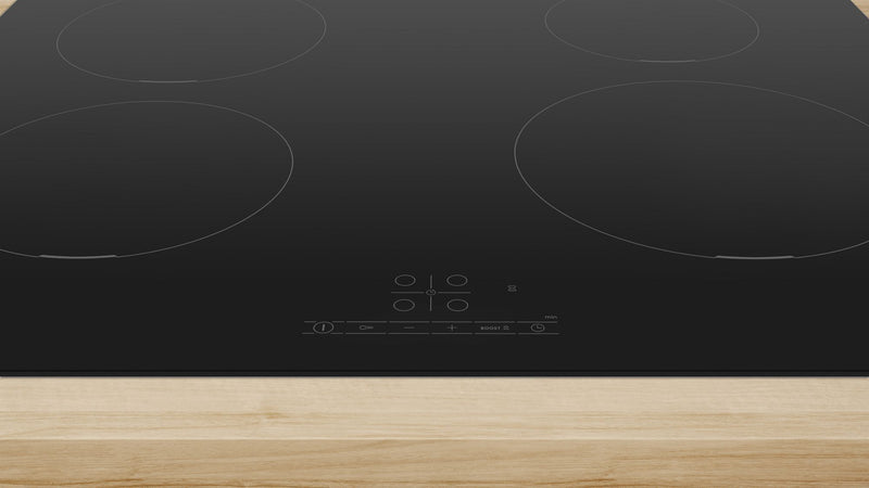 Bosch PIE611BB5E - Serie 4 - Inductiekookplaat - 60 cm - Opbouw zonder kader