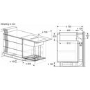 Siemens ED811HQ26E - iQ500 - Inductie kookplaat met ingebouwde afzuiging - 80 cm - Opbouw zonder kader