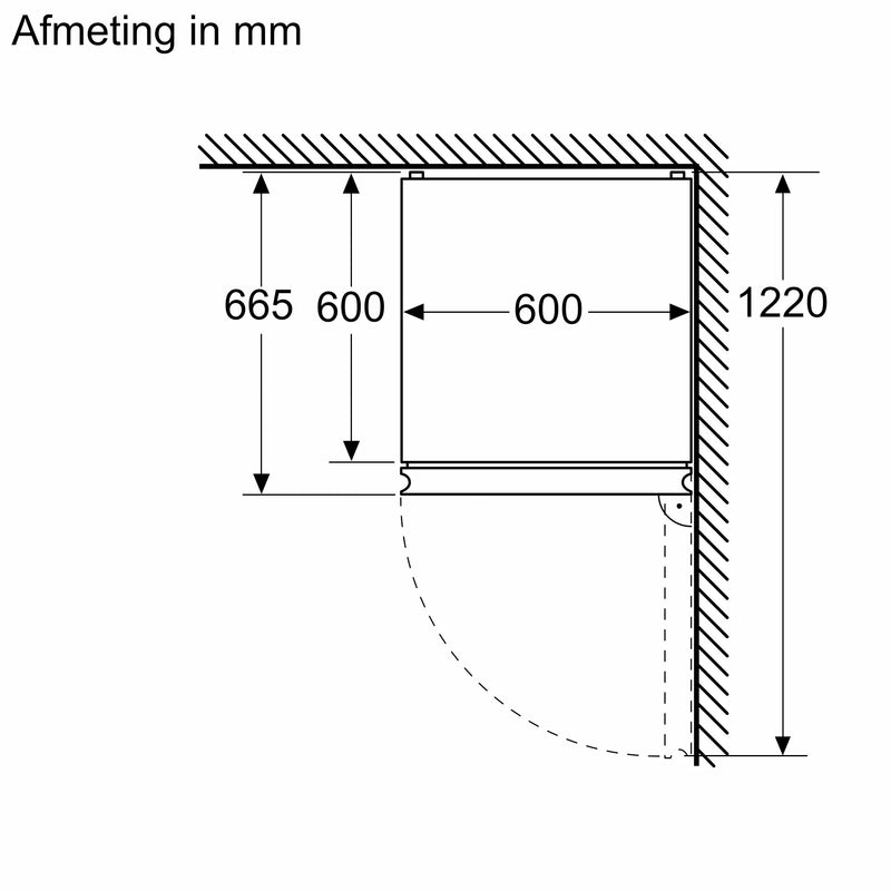 Siemens KG39NAXCF - IQ500 - Koel-vriescombinatie - Vrijstaand - Zwart