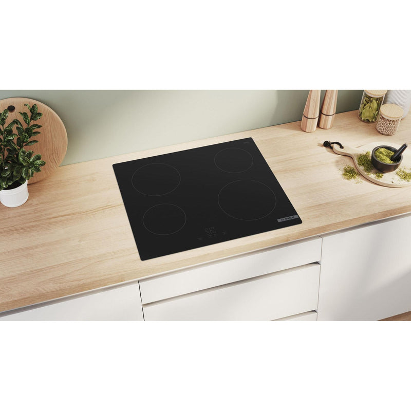 Bosch PKE611BA2E - Serie 4 - Elektrische kookplaat - 60 cm - Opbouw zonder kader