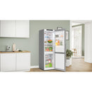Bosch KGN36VICT - Serie 4 - koel-vriescombinatie - 186 x 60 cm - Geborsteld staal AntiFingerprint - Total No Frost