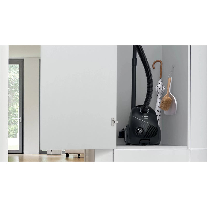 Bosch BGBS2BA1P - Serie 2 - Stofzuiger met zak - Zwart