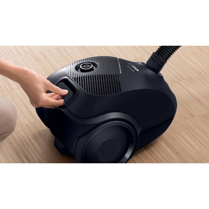 Bosch BGBS2BA1P - Serie 2 - Stofzuiger met zak - Zwart