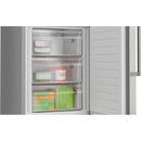 Bosch KGN36VICT - Serie 4 - koel-vriescombinatie - 186 x 60 cm - Geborsteld staal AntiFingerprint - Total No Frost
