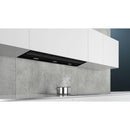 Siemens LJ97BAM60 - iQ500 - Geïntegreerde design dampkap - 90 cm - zwart glas - Zwart