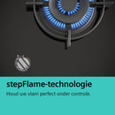 Siemens EC7A5RB90 - iQ500 - Gaskookplaat - 75 cm - Inox