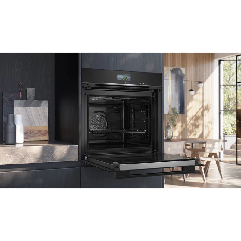 Siemens HR776G3B1 - iQ700 - Multifunctionele oven met Added Steam - 60x60 cm - Zwart