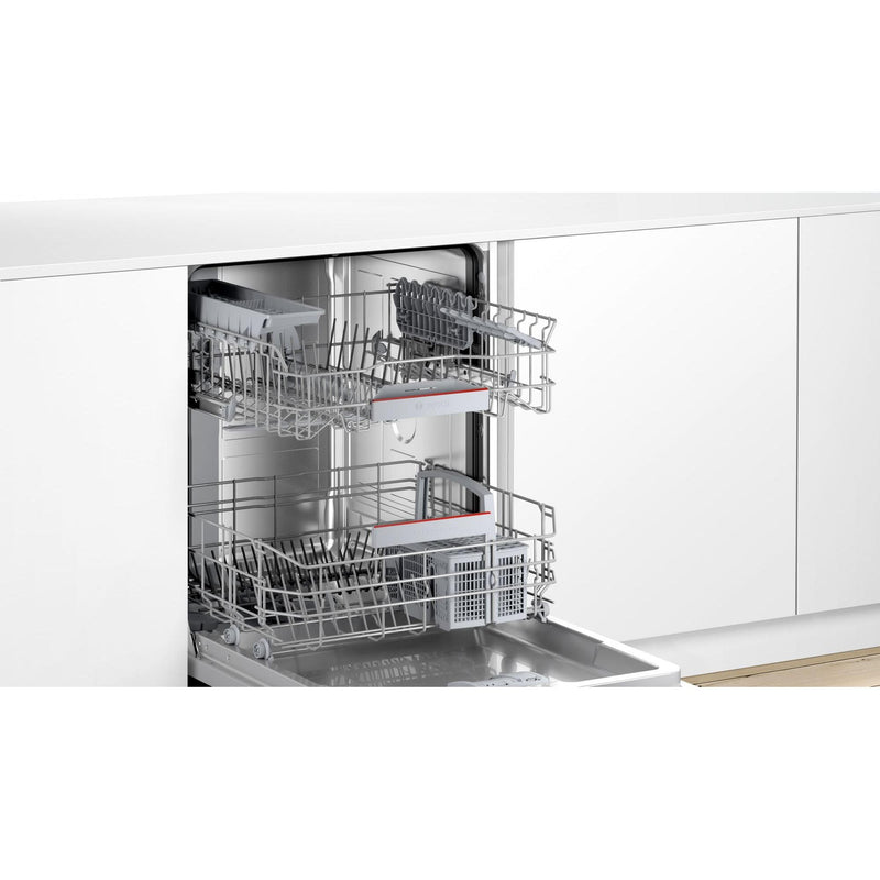 Bosch SMI4HAS19E - Serie 4 - Integreerbare vaatwasser - 60 cm - Geborsteld staal