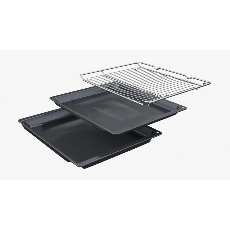 Bosch CMG7241B2 - Serie 8 - Compacte inbouwoven met magnetron - 60 x 45 cm - Zwart