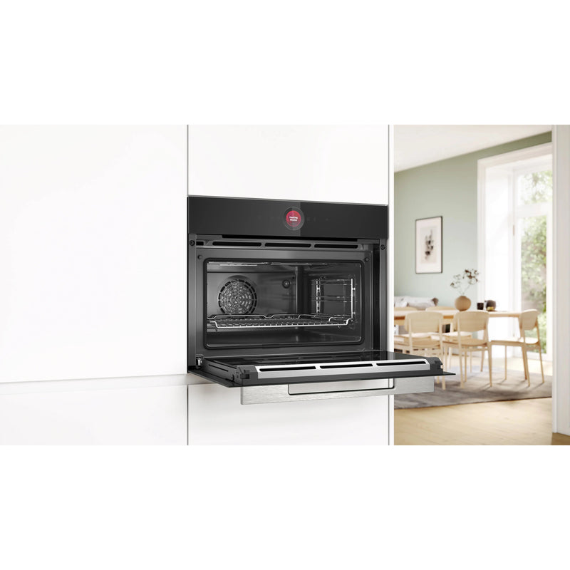 Bosch CBG7741B1 - Serie 8 - Multifunctionele compact oven - 60x45 cm - Zwart