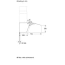 Bosch DWK87FN60 - Serie 4 - Wanddampkap - 80 cm - zwart glas - Zwart