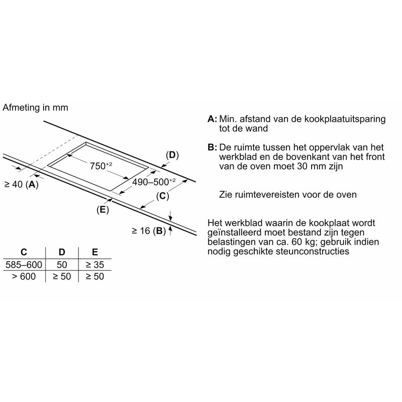 Siemens EX851HEC1E - iQ700 - Inductiekookplaat - 80 cm - Zwart - Opbouw zonder kader