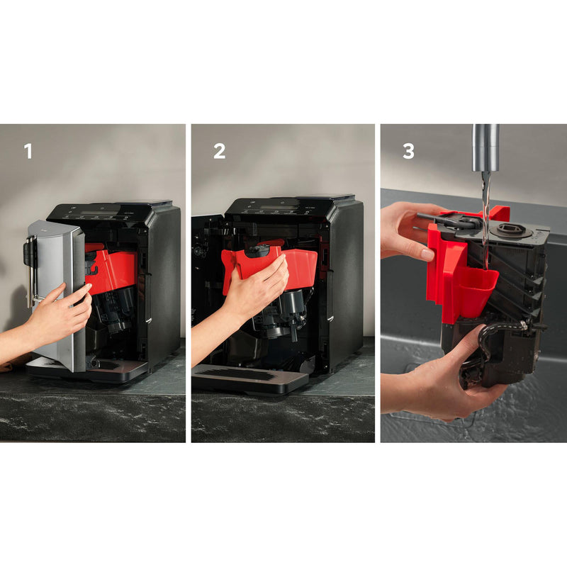 Siemens TF303E01 - EQ300 - Espresso volautomaat - zilver - Waterreservoir