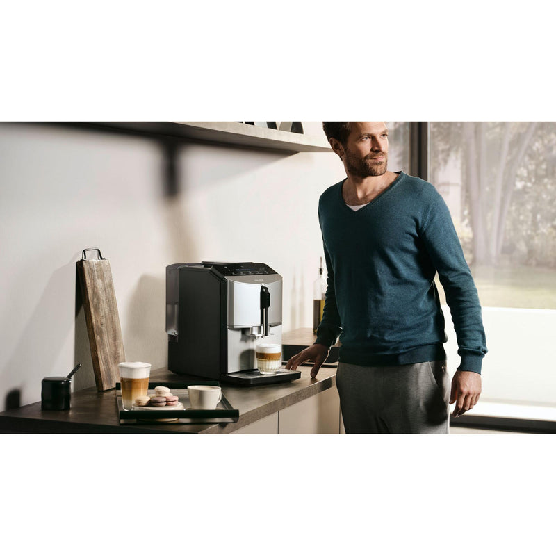 Siemens TF303E07 - EQ300 - Espresso volautomaat - Zilver metallic - Waterreservoir