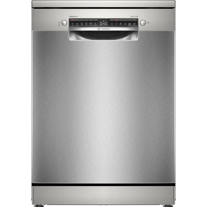 Bosch SMS4EMI06E - Serie 4 - Vrijstaande vaatwasser - 60 cm - Geborsteld staal AntiFingerprint