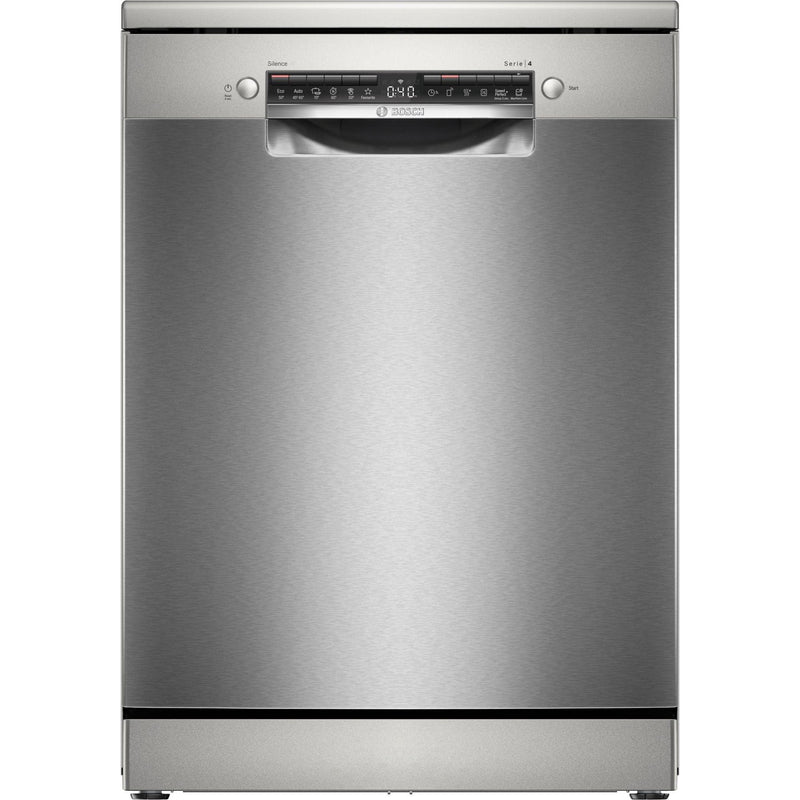 Bosch SMS4HKI07E - Serie 4 - Vrijstaande vaatwasser - 60 cm - Geborsteld staal AntiFingerprint