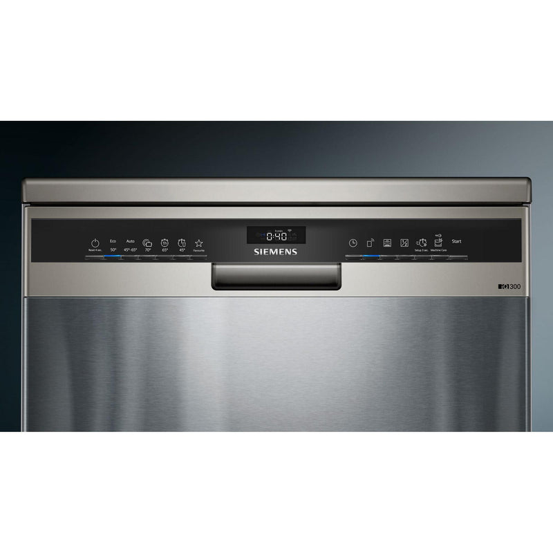 Siemens SN23HI02ME - iQ300 - Vrijstaande vaatwasser - 60 cm - Geborsteld staal AntiFingerprint