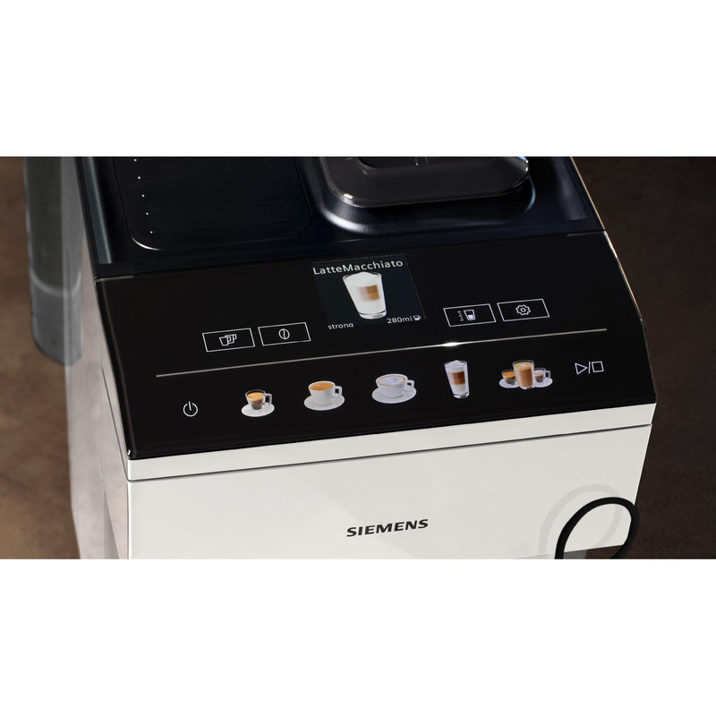 Siemens TP515R02 - EQ500 -  Espresso volautomaat classic - Zilver/Wit - Waterreservoir