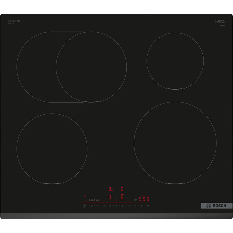 Bosch PIF631HB1E - Serie 6 - Inductiekookplaat - 60 cm - Opbouw zonder kader