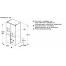 Siemens KF96DPXEA - iQ700 - French Door - 183 x 90.5 cm - Zwart geborsteld staal anti-fingerprint - Total noFrost