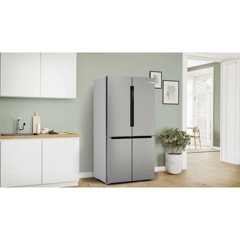 Bosch KFN96VPEA - Serie 4 - Amerikaanse koelkast - Inox