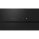 Siemens LC85KDK60 - iQ100 - Wanddampkap - 80 cm - zwart glas - Zwart