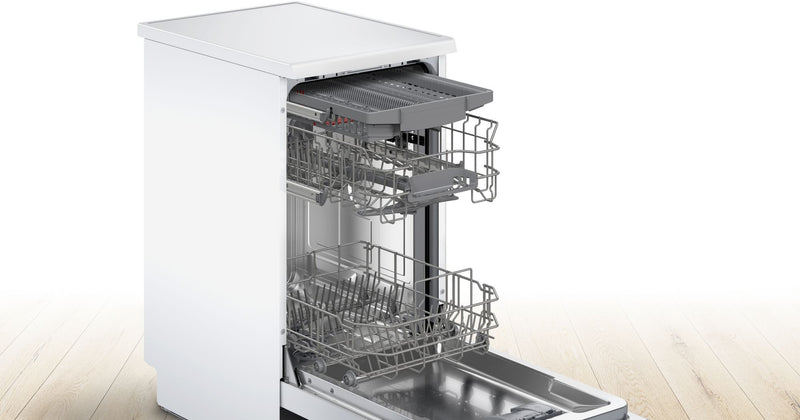 Bosch SPS4EMW61E - Serie 4 - Vrijstaande vaatwasser - 45 cm - wit