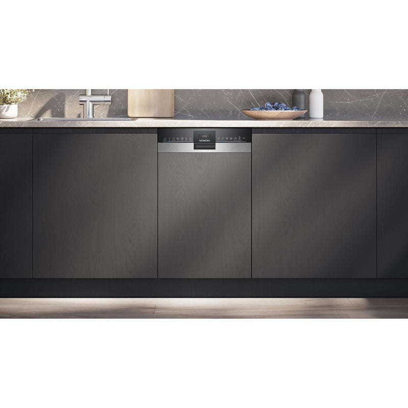 Siemens SR55ZS10ME - iQ500 - Integreerbare vaatwasser - 45 cm - Geborsteld staal