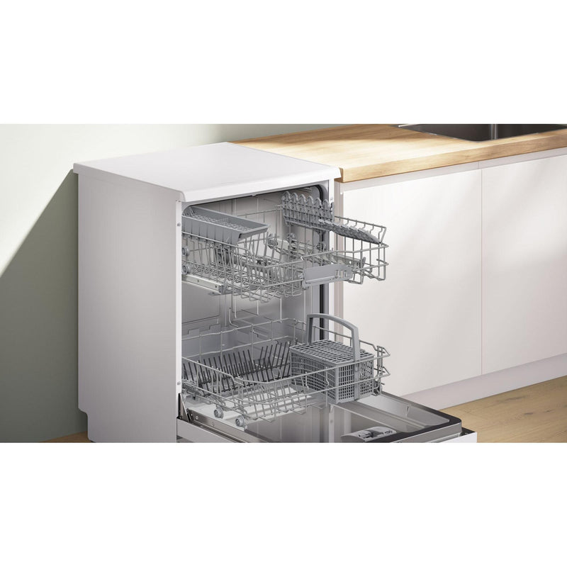bosch SMS2HTW02E - Serie 2 - Vrijstaande vaatwasser - 60 cm - wit