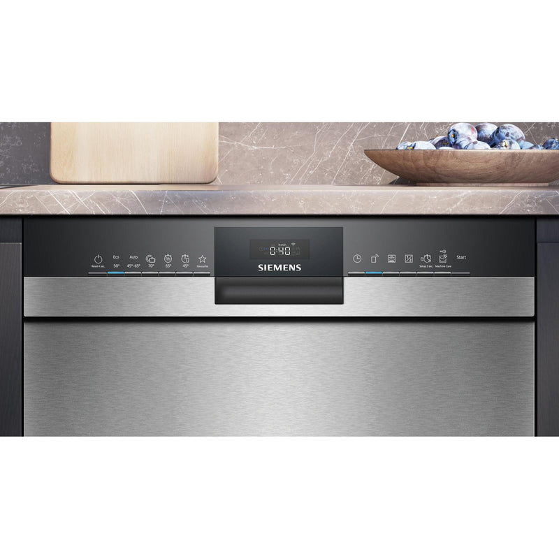 Siemens SN43ES02CS  - iQ300 - Onderbouw vaatwasser - 60 cm - Geborsteld staal