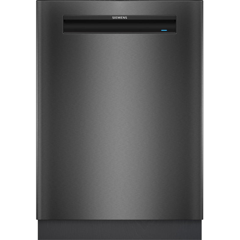 Siemens SN15ZC01CS - iQ500 - Onderbouw vaatwasser - 60 cm - Zwart geborsteld staal AntiFingerprint