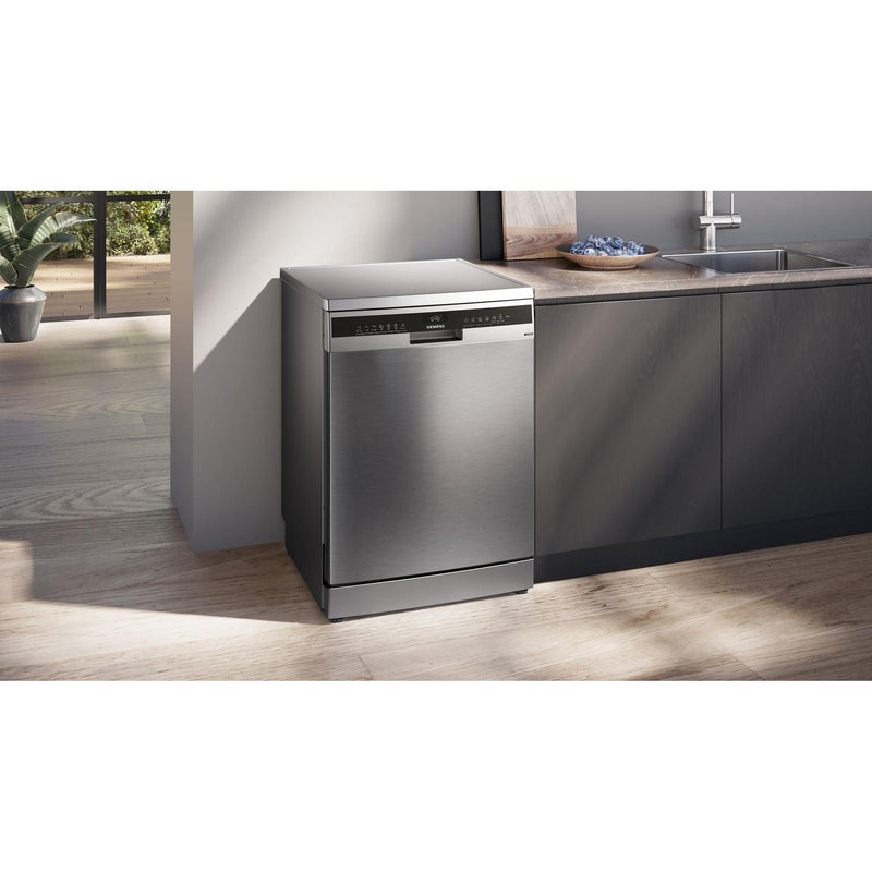 Siemens SN23EI03ME - iQ300 - Vrijstaande vaatwasser - 60 cm - Geborsteld staal AntiFingerprint