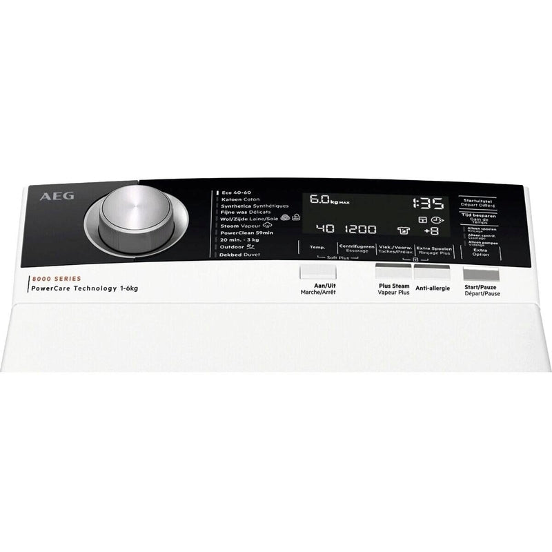 AEG LTR87B65AL - 8000 serie - Wasmachine bovenlader - 6 kg