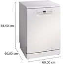 bosch SMS2HTW02E - Serie 2 - Vrijstaande vaatwasser - 60 cm - wit