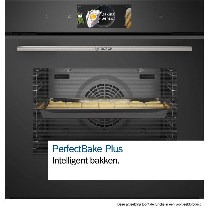 Bosch HSG7584B1 - Serie 8 - Combi stoomoven - 60 x 60 cm - Zwart