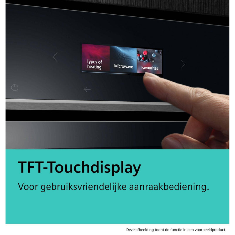 Siemens HB774G2B1 - iQ700 - Inbouwoven - 60 x 60 cm - Zwart