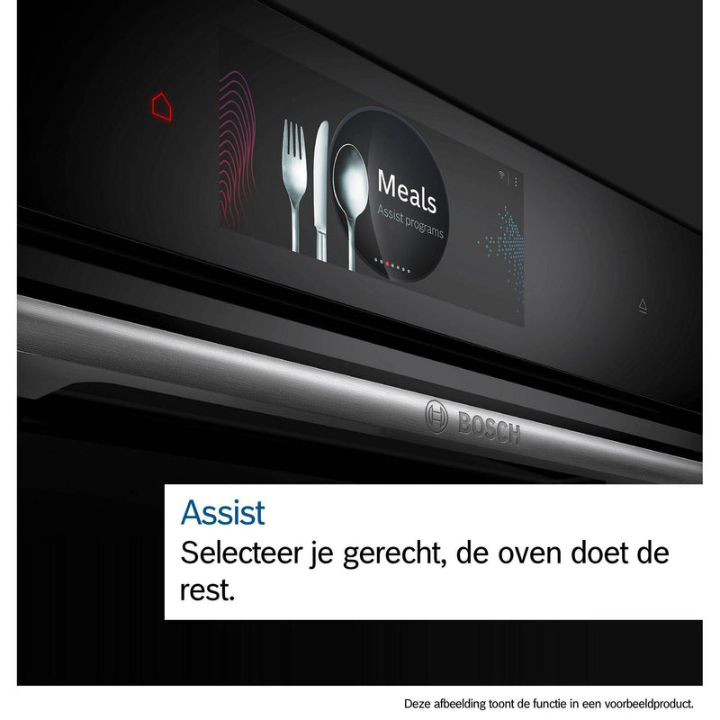 Bosch CMG778NB1 - Serie 8 - Compacte oven met magnetronfunctie - 60 x 45 cm - Zwart