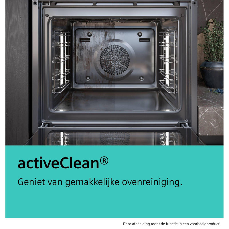 Siemens HR572GBS3 - iQ300 - Multifunctionele oven met toegevoegde stoom - 60 x 60 cm - Inox