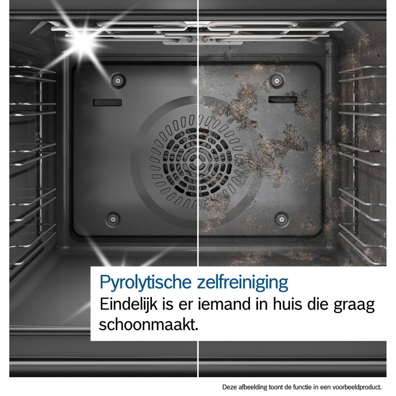 Bosch CMG778NB1 - Serie 8 - Compacte oven met magnetronfunctie - 60 x 45 cm - Zwart