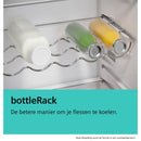 Siemens KG39E8XBA - iQ500 - Koel-vriescombinatie - 201 x 60 cm - Zwart geborsteld staal anti-fingerprint