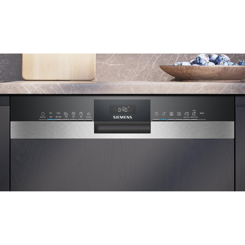 Siemens SN53ES04TE - iQ300 - Integreerbare vaatwasser - 60 cm - Geborsteld staal