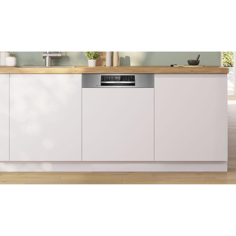 Bsoch SMI6ECS12E - Serie 6 - Integreerbare vaatwasser - 60 cm - Geborsteld staal