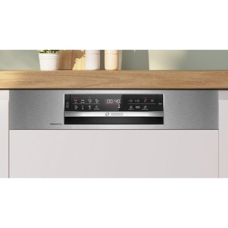 Bsoch SMI6ECS12E - Serie 6 - Integreerbare vaatwasser - 60 cm - Geborsteld staal
