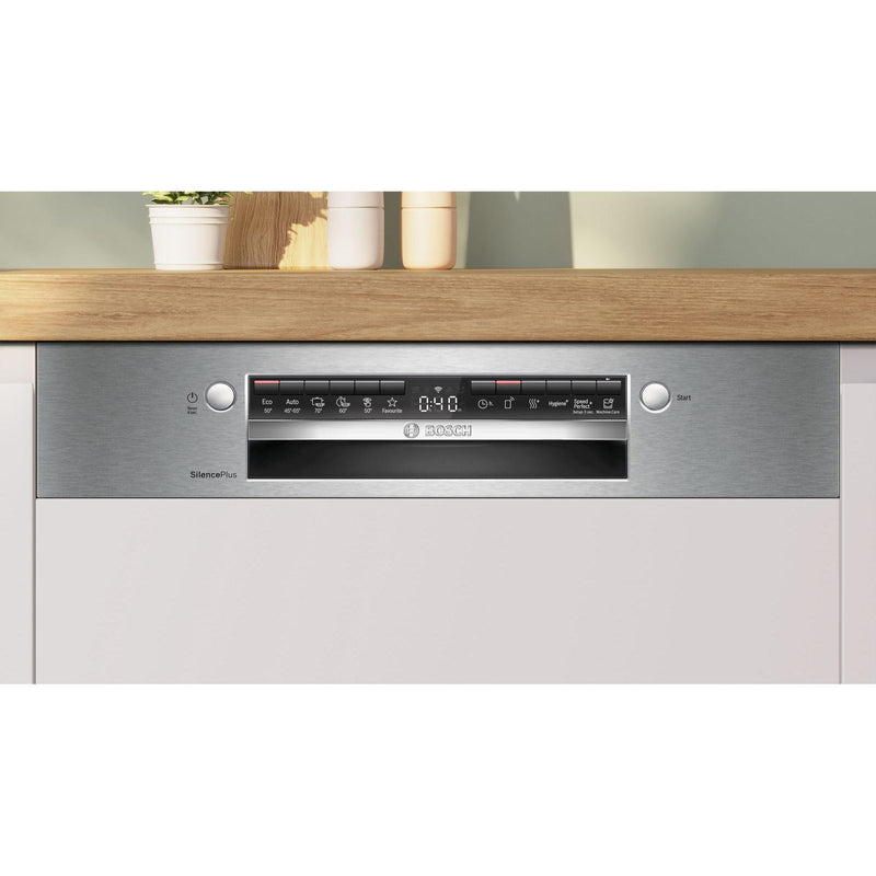 Bosch SMI4ECS32E - Serie 4 - Integreerbare vaatwasser - 60 cm - Geborsteld staal